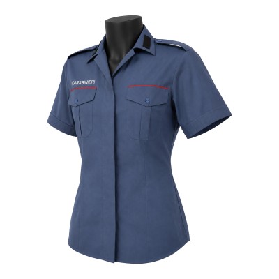 Camicia Estiva Azzurra Carabinieri Donna