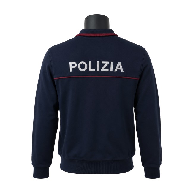 Pile Polizia di Stato con zip posteriore