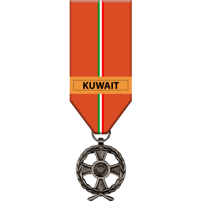 Medaglia Commemorativa Operazioni di Cooperazione Internazionale - Kuwait