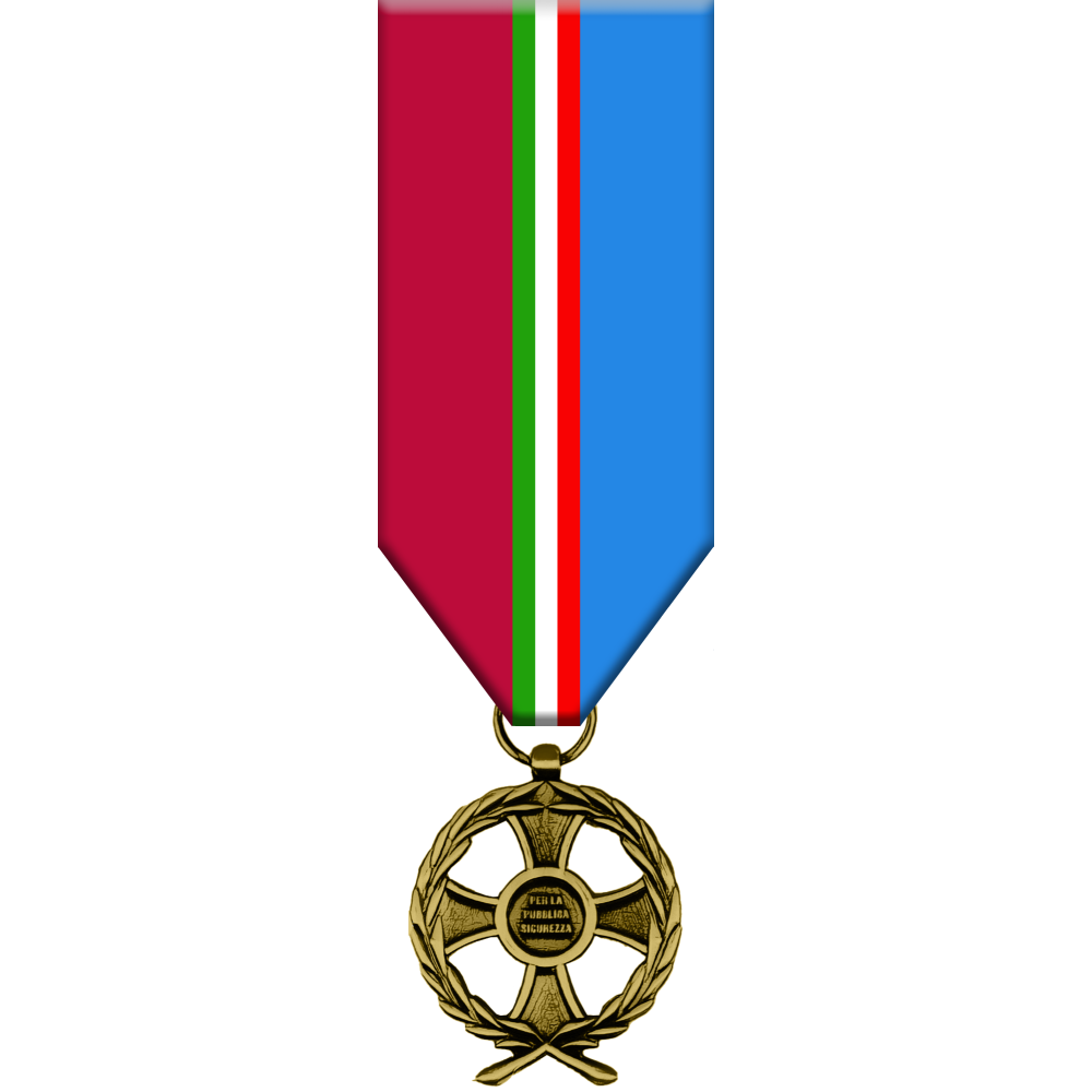 Medaglia commemorativa Strade Sicure