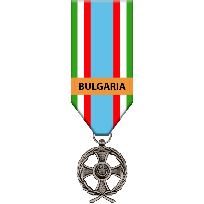 Medaglia Commemorativa per Operazioni di Soccorso Internazionale - Bulgaria