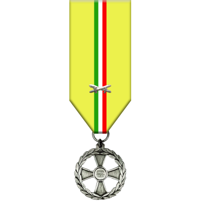 Medaglia Commemorativa con Spade Incrociate Golfo Persico periodo dal 17 gen. 1991 al 12 apr. 1991